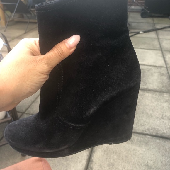 Prada wedge boot with box 37.5 - Picture 5 of 8